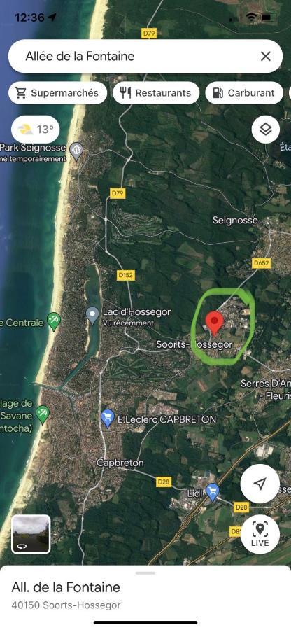 Maison familiale Soorts-Hossegor Bagian luar foto