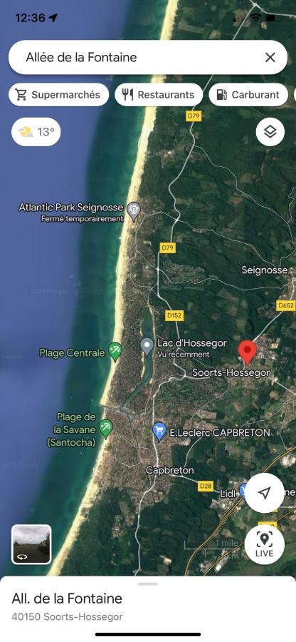 Maison familiale Soorts-Hossegor Bagian luar foto